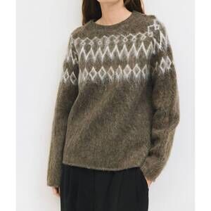 NEW MOD REF wilson sweater in deep moss